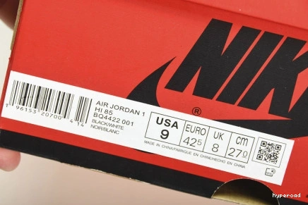 Hyperoad High 1 White Black Retro 85 JORDAN AIR NIKE 1006